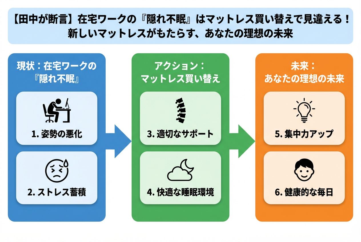 マットレス・快眠 新しいマットレスがもたらす、あなたの理想の未来
