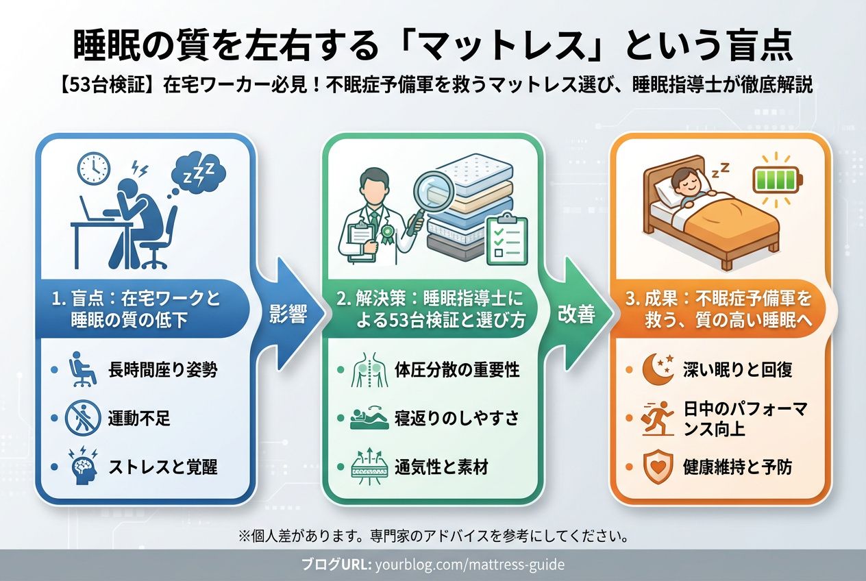 マットレス・快眠 睡眠の質を左右する「マットレス」という盲点
