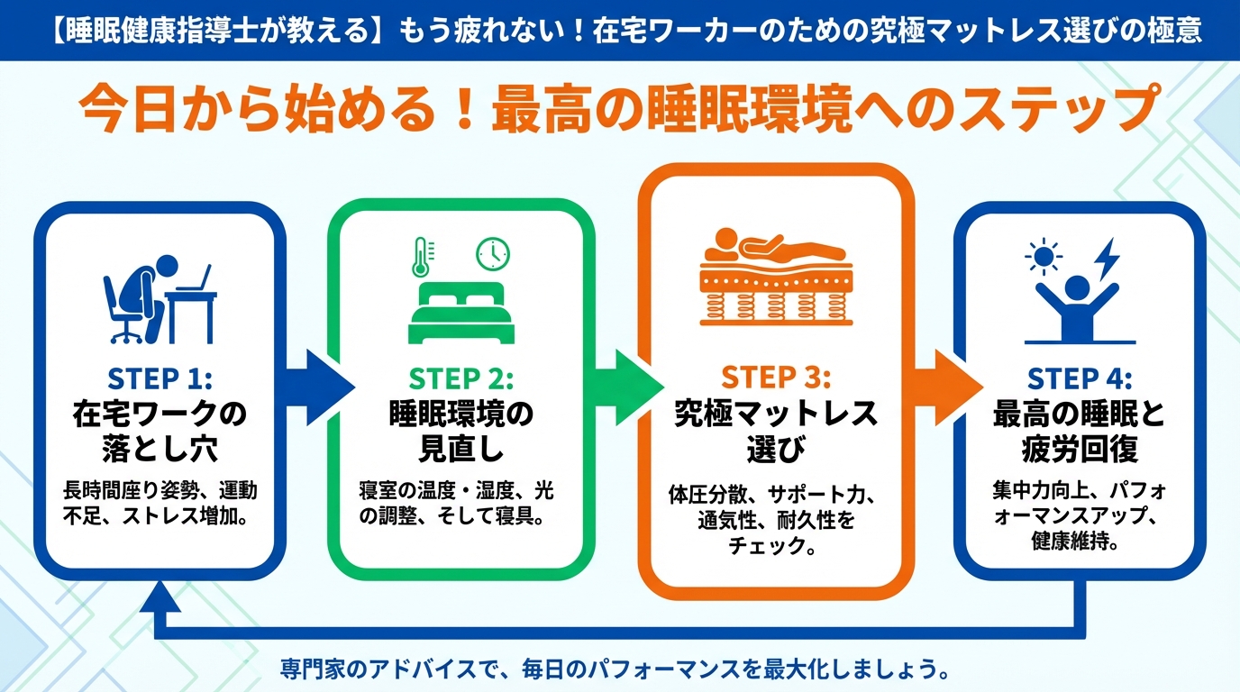 寝具 今日から始める!最高の睡眠環境へのステップ
