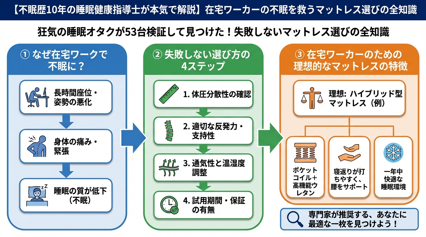 寝具 狂気の睡眠オタクが53台検証して見つけた！失敗しないマットレス選びの全知識