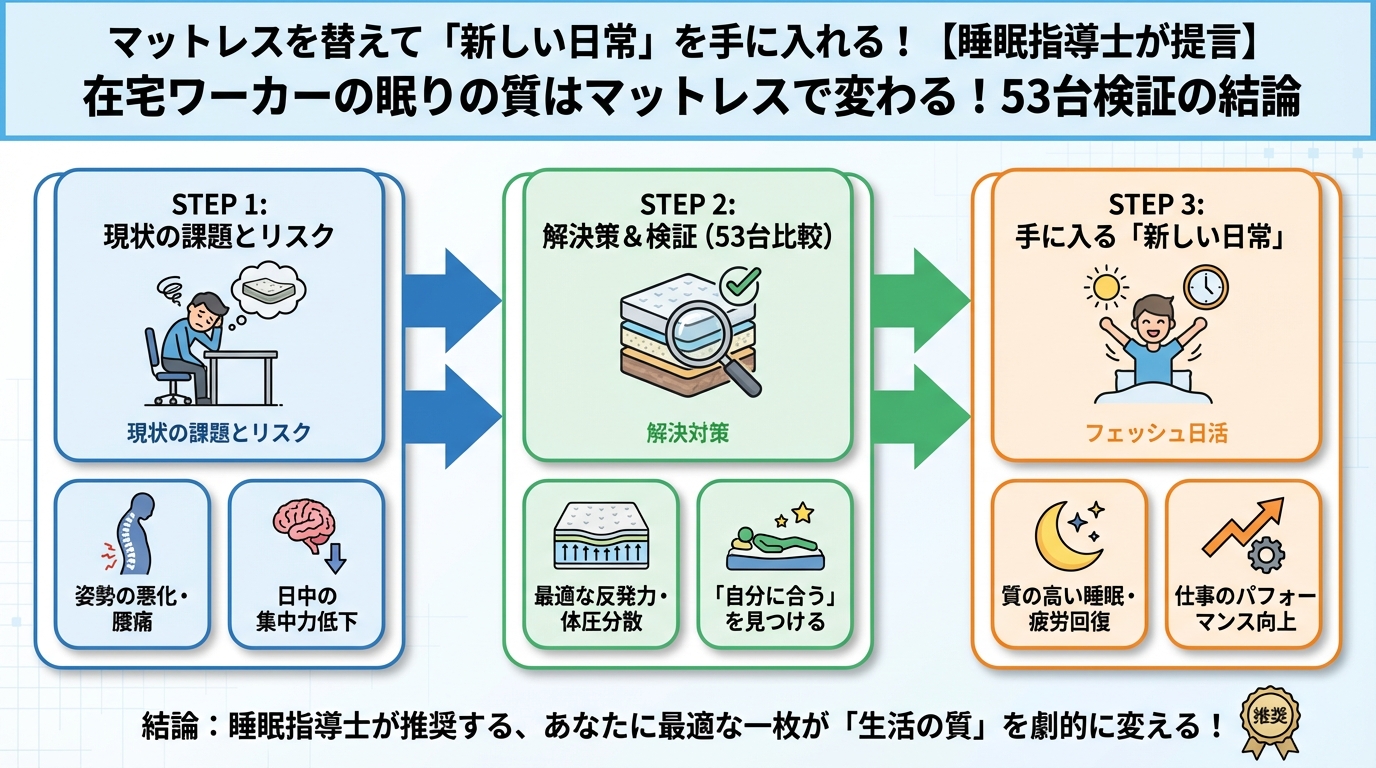 寝具 マットレスを替えて「新しい日常」を手に入れる！