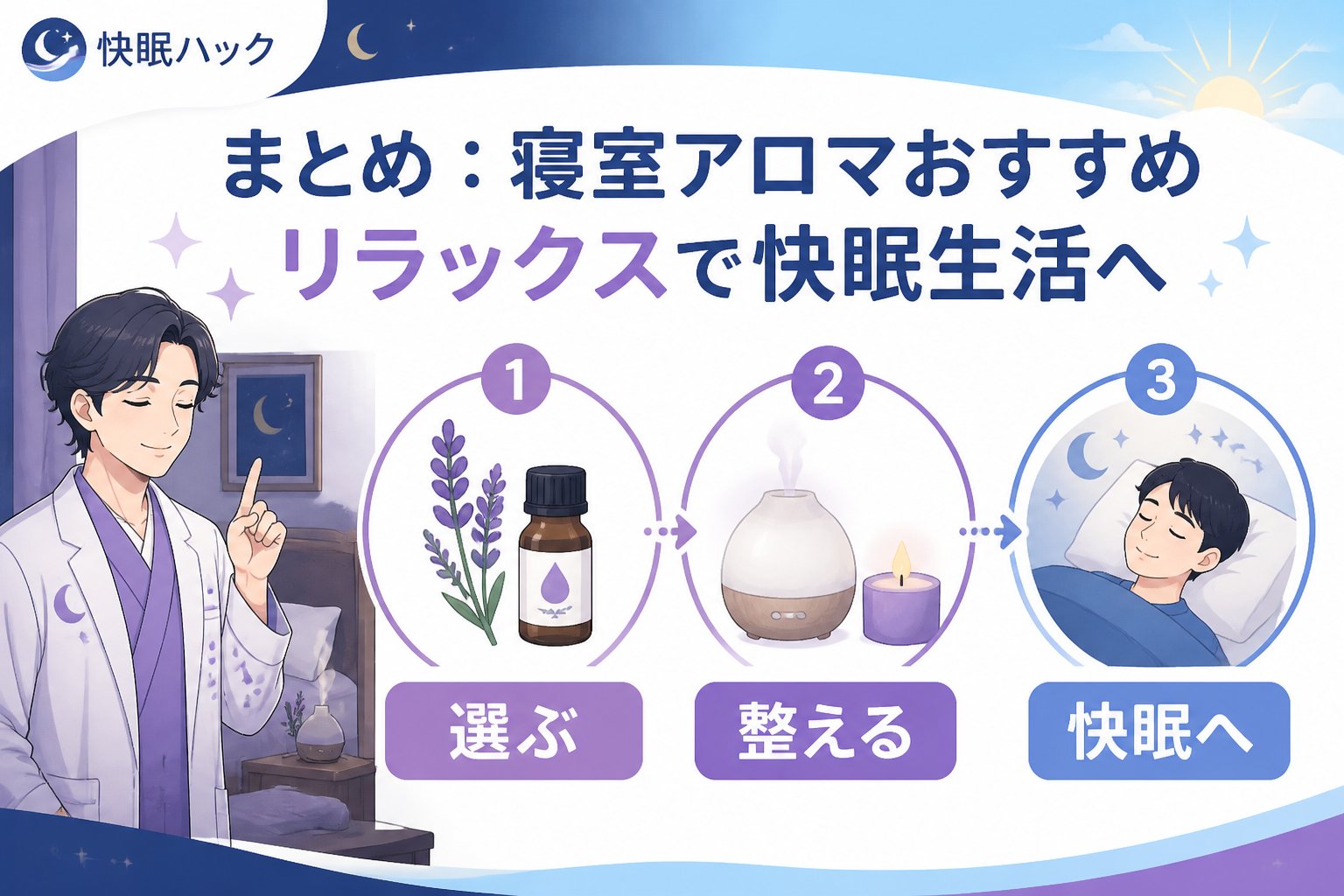 快眠グッズ まとめ:寝室アロマおすすめリラックスで快眠生活へ