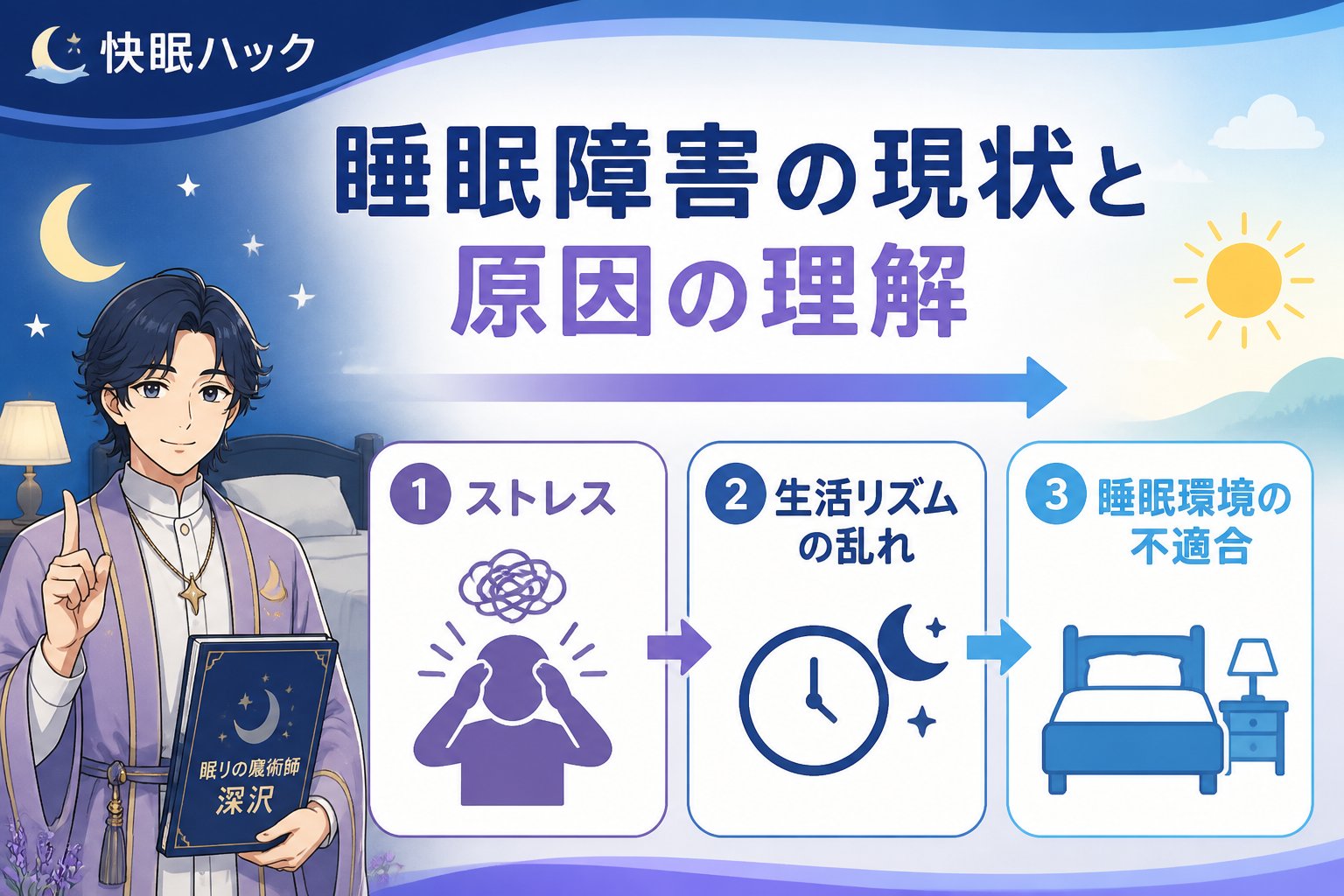 快眠グッズ 睡眠障害の現状と原因の理解