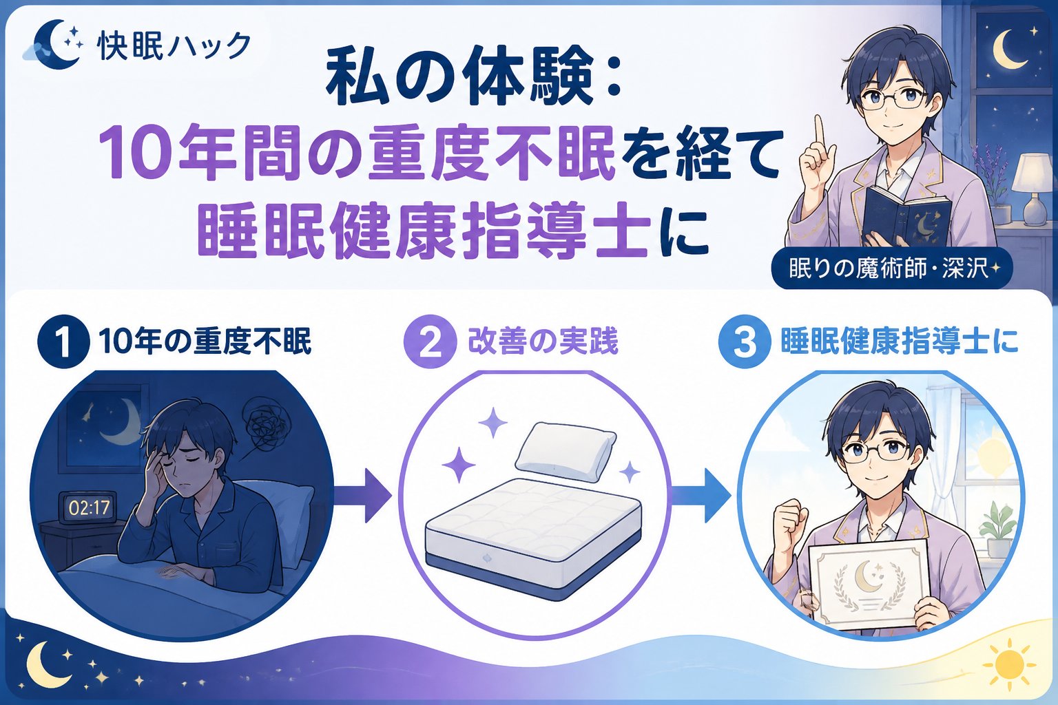 マットレス・快眠 私の体験：10年間の重度不眠を経て睡眠健康指導士に