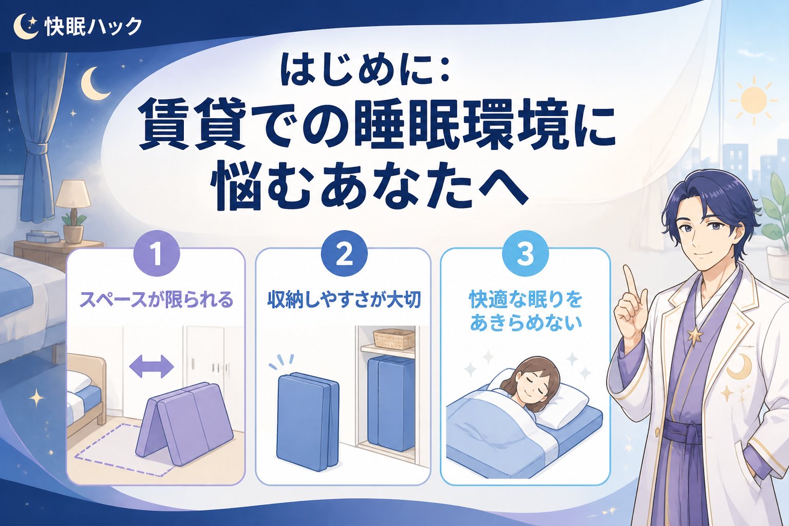 マットレス・快眠 はじめに:賃貸での睡眠環境に悩むあなたへ