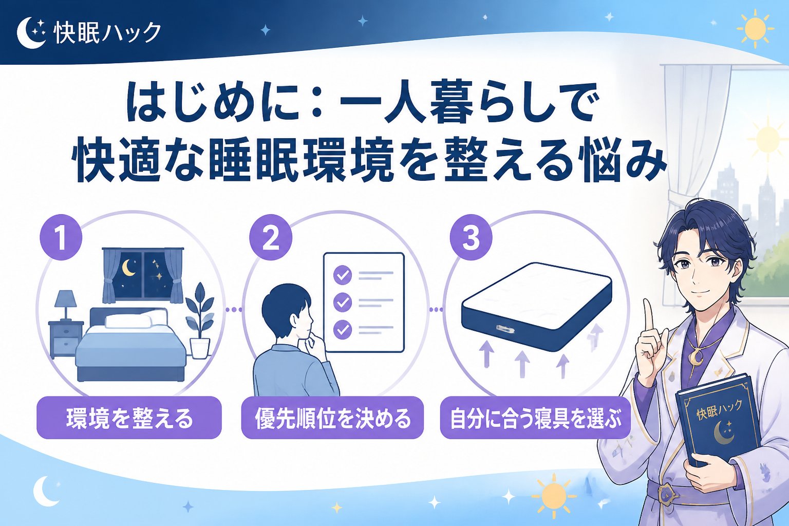 マットレス・快眠 はじめに:一人暮らしで快適な睡眠環境を整える悩み
