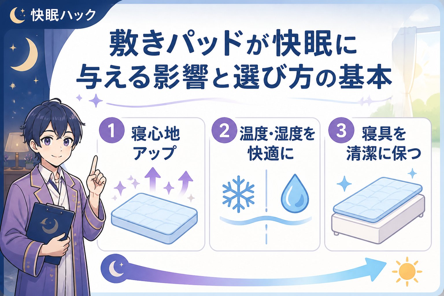 寝具 敷きパッドが快眠に与える影響と選び方の基本
