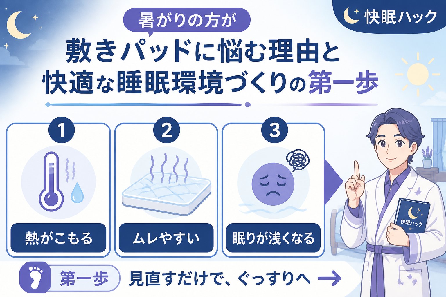 寝具 暑がりの方が敷きパッドに悩む理由と快適な睡眠環境づくりの第一歩