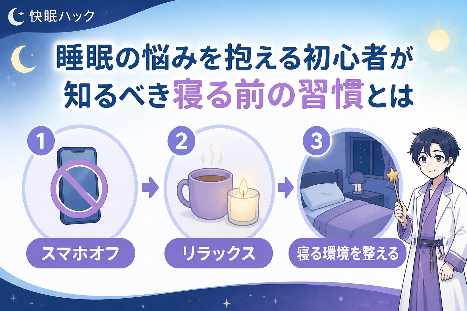 快眠グッズ 睡眠の悩みを抱える初心者が知るべき寝る前の習慣とは