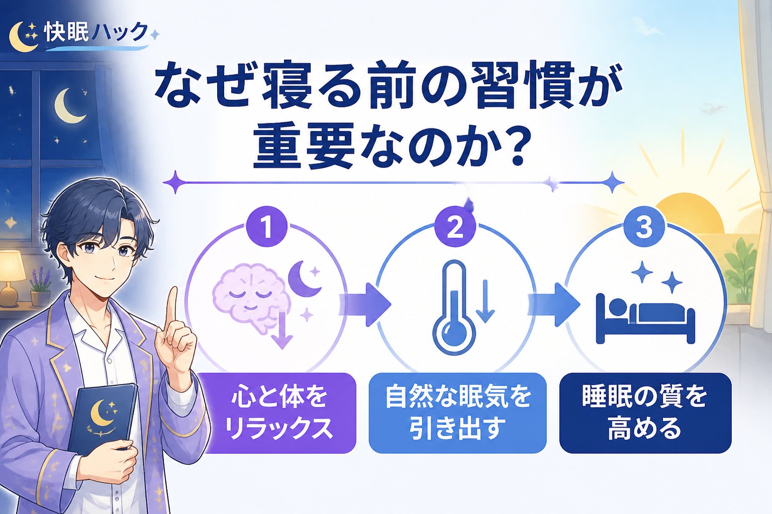 快眠グッズ なぜ寝る前の習慣が重要なのか?