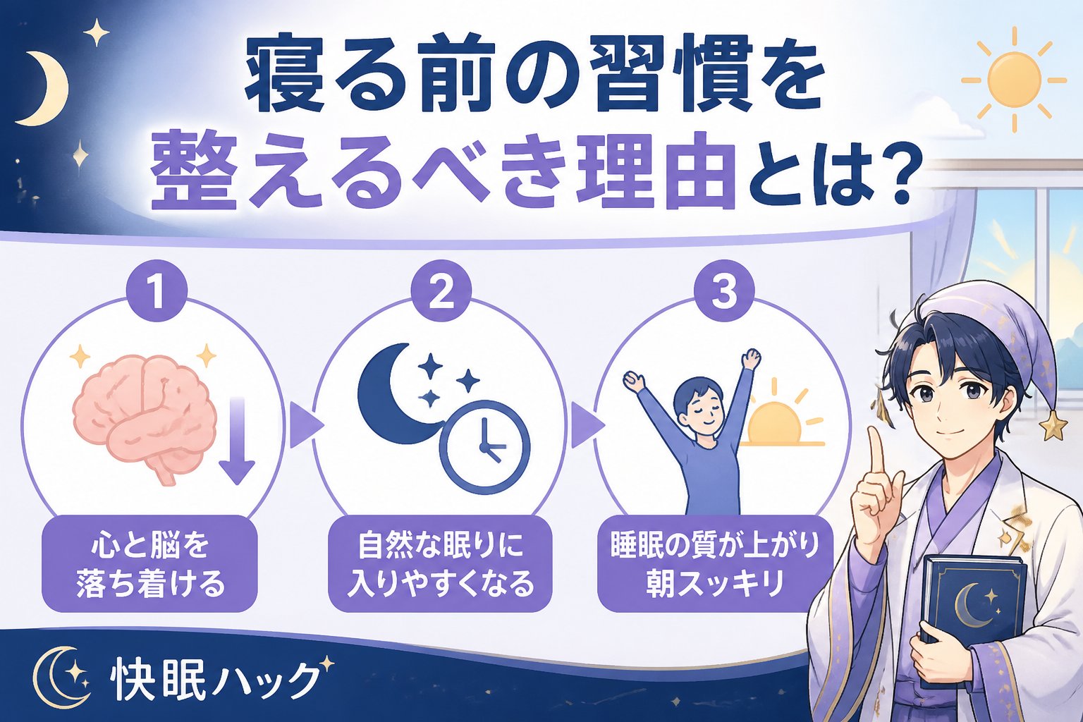 快眠グッズ 寝る前の習慣を整えるべき理由とは?