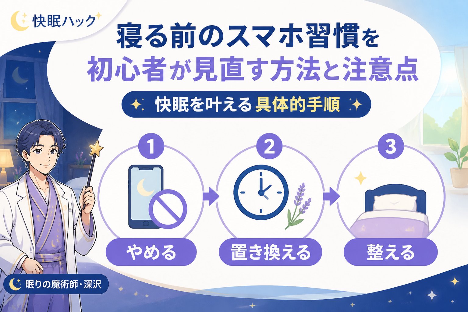 快眠グッズ 睡眠の質を下げる寝る前のスマホ利用に悩む初心者の方へ