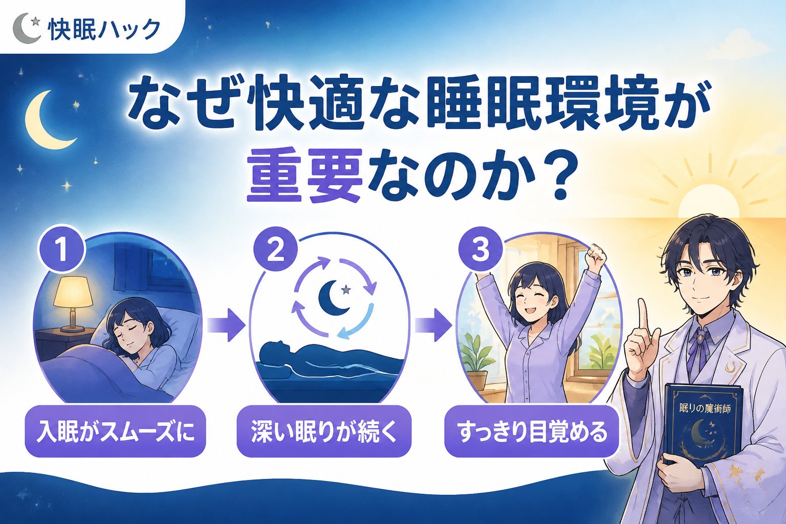 マットレス・快眠 なぜ快適な睡眠環境が重要なのか?