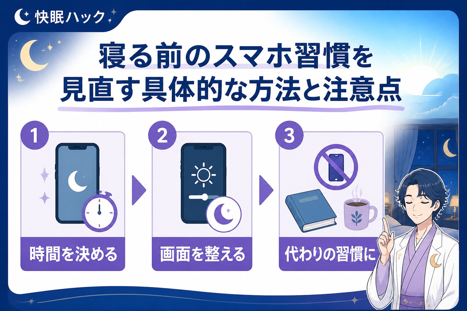 快眠グッズ 寝る前のスマホ習慣を見直す具体的な方法と注意点